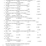 Latihan Soal Matematika Kelas 3 SD Semester 2